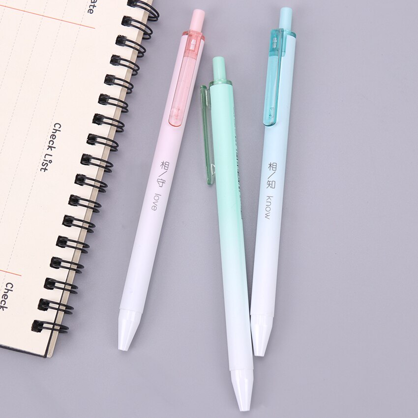 1PC Ballpoint Pen 0.7MM Press Pen for Writing Stationery Office School Pen Ballpen Blue Refill OG-5977