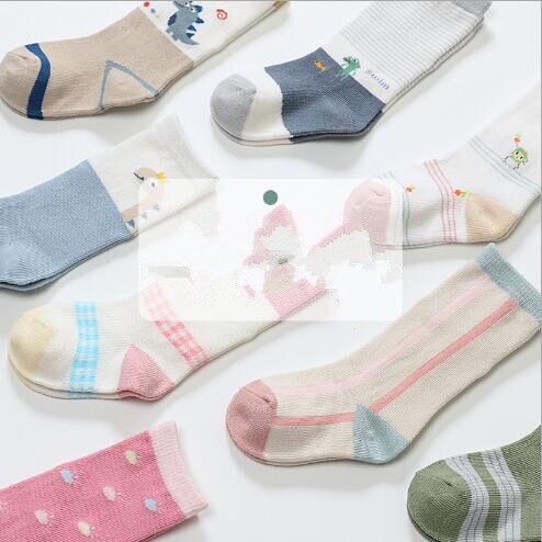 0-3 jahr 4 Paare Pack Herbst und Winter neue knie junge mädchen Baby socken, kleinkinder, freundlicher socken