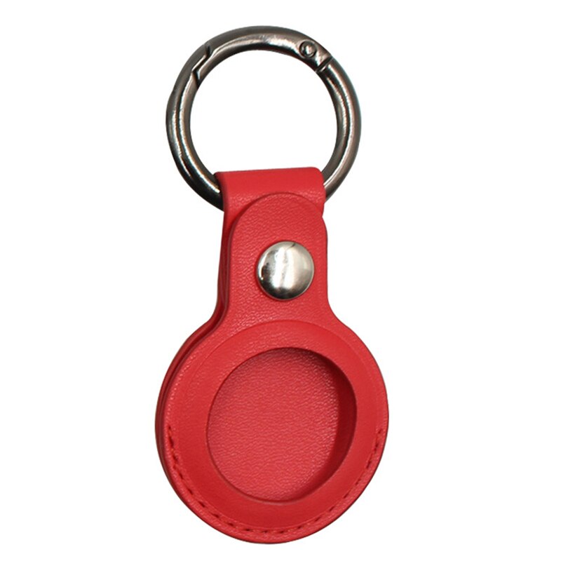 Novità custodia Airtag Apple per Apple Airtag custodia protettiva per localizzatore Airtag Tracker dispositivo anti-smarrimento custodia chiave Charm bagagli: Rose red