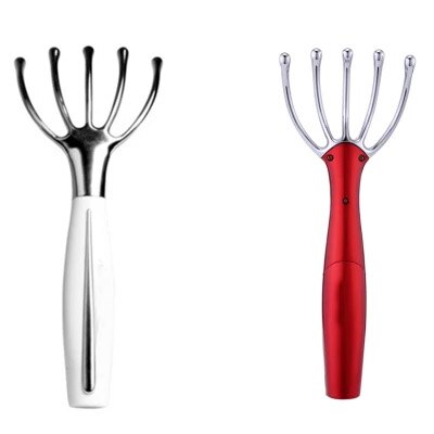 Elektrische lichaamsmassager voor verlichting, elektronische hoofdmassage, vibratie, vingerklem, klauw, stressvermindering, hoofdpijnverlichting