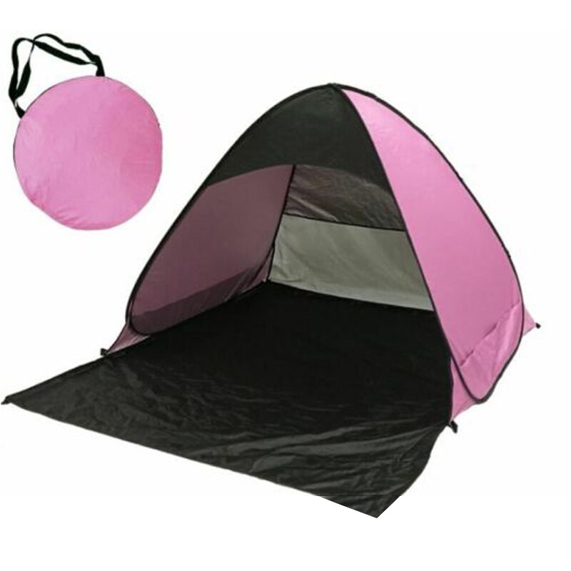 Tenda da sole automatica s tenda da spiaggia tende Pop-Up tenda da sole UV tenda da spiaggia leggera tenda da spiaggia per escursioni all'aperto: 14