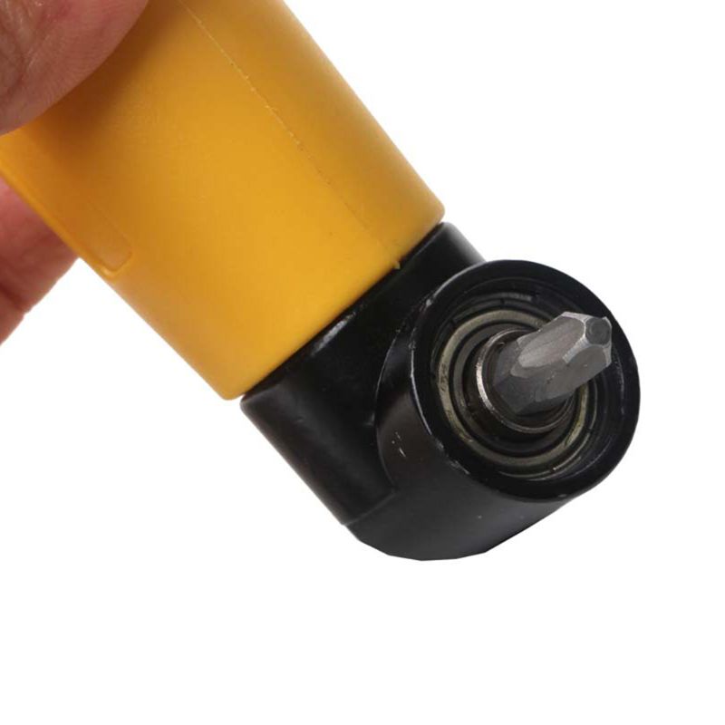 90 Degree Drill Bit Adapter Right Angle Screwdriver Driver Reversible Ratchet