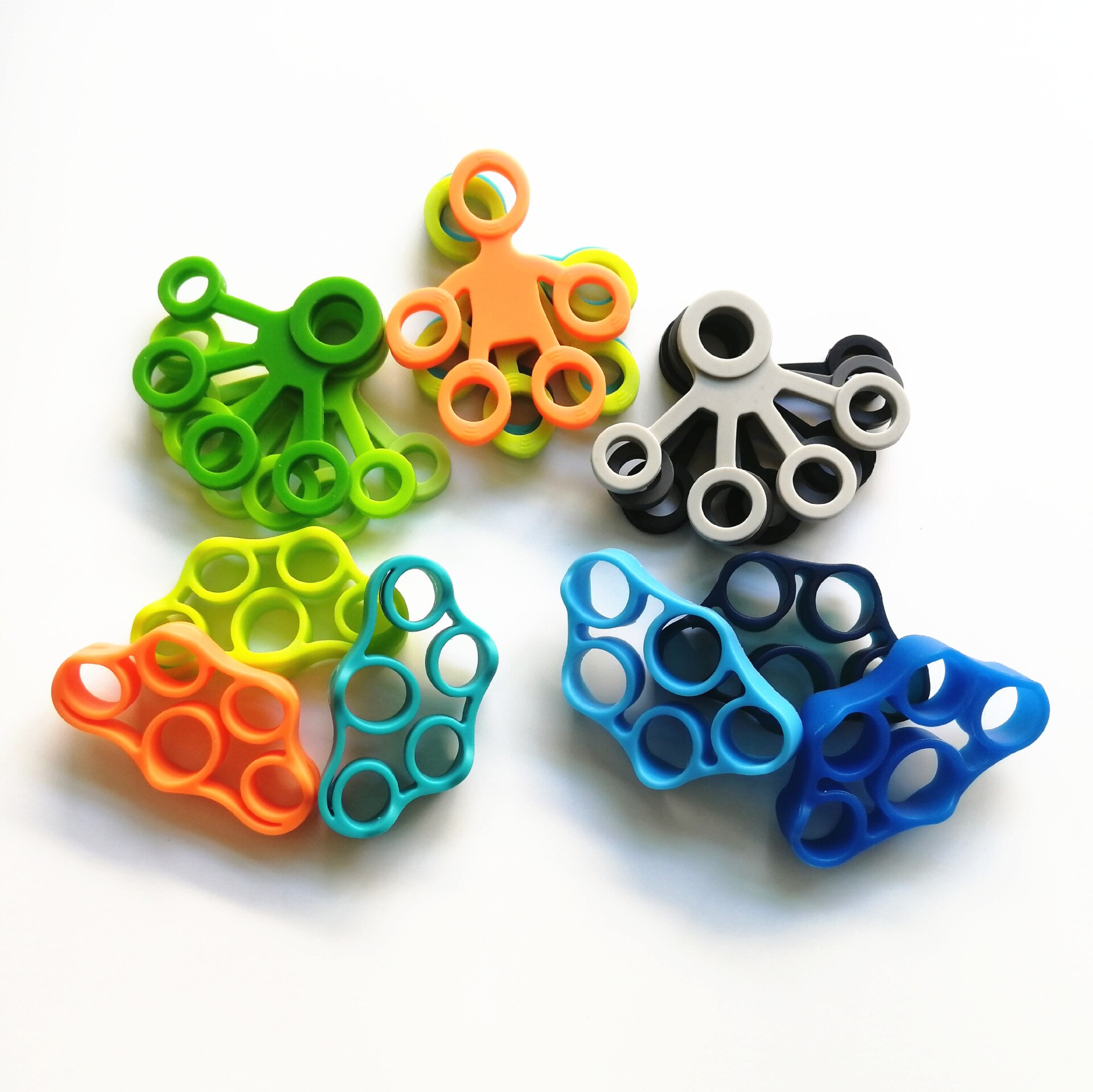 1 Pcs Finger Resistance Bands Finger Stretcher Hand Exerciser Grip Strength Wrist Exercise sport Finger Trainer equipment
