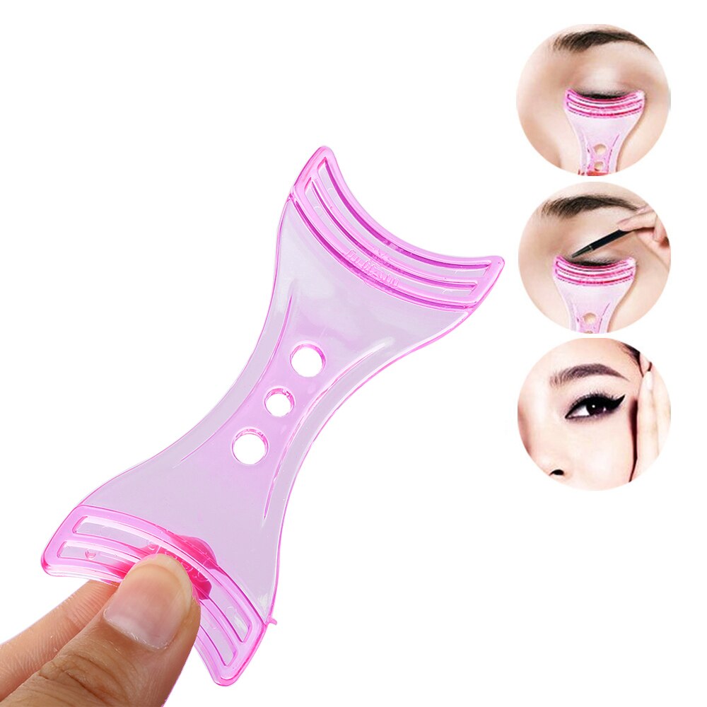 Eyeliner mall stencil eyeliner guide penna verktyg skönhet makeup extra verktyg