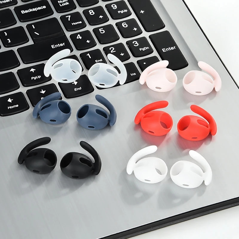 Myke silikon øretelefoner mot trykk til eple airpods pro luft belger airpods pro bluetooth trådløse hodetelefoner ørepropper silikonstropp