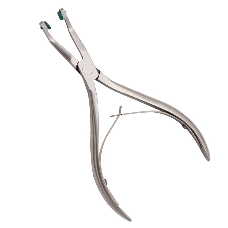 Dental Autoclavable Crown Remover Pliers Temporary Crown Plier With Green Rubber Orthodontic Pliers Dental Temporary Tool