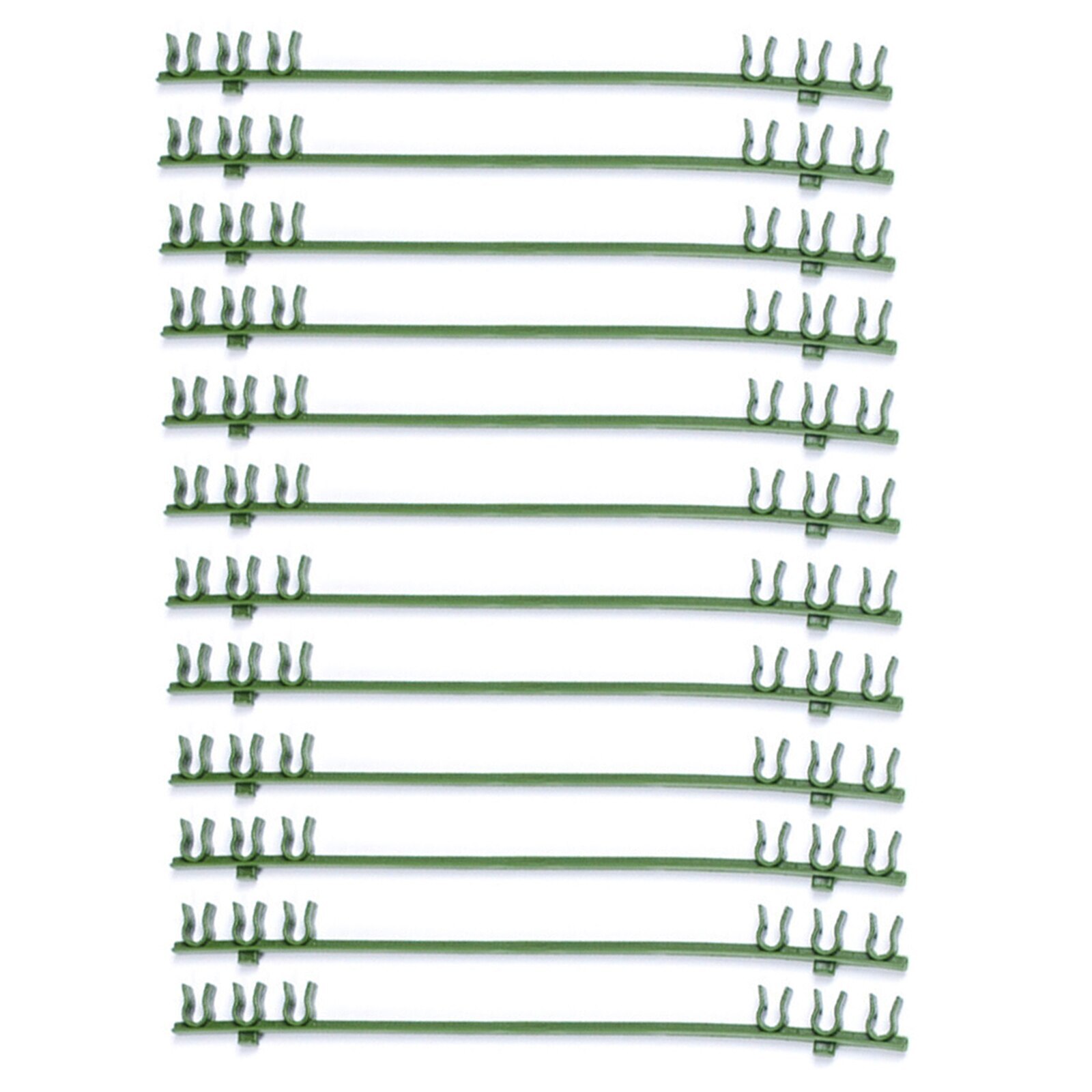 12Pcs Garden Reusable Expandable Trellis Connectors Tools Tomato Cages Arm Adjustable Plastic Vegetable Connecting Rod: C1 8mm 26cm