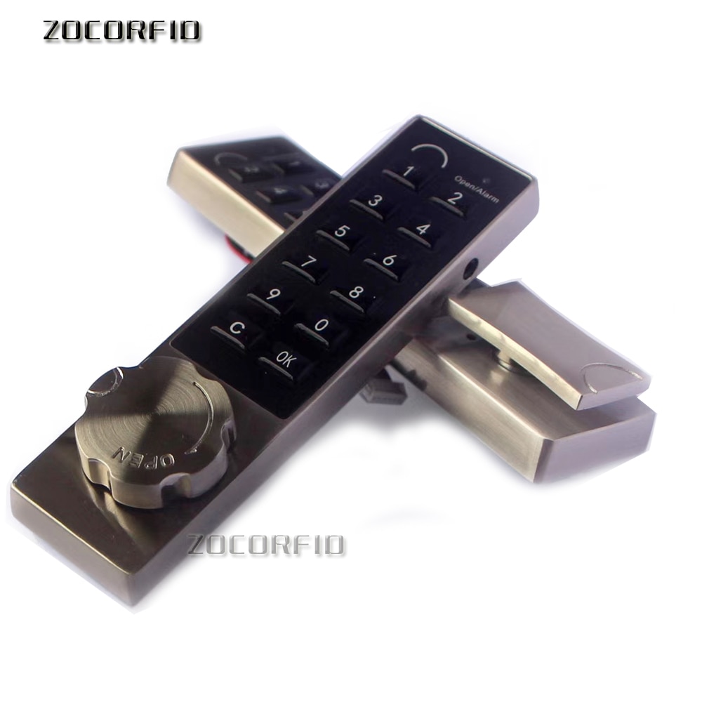 Electronic Door Lock Drawer Combination Digital Lock Touch Keypad Password Key Access Cabinet Digital Security Code For Locker