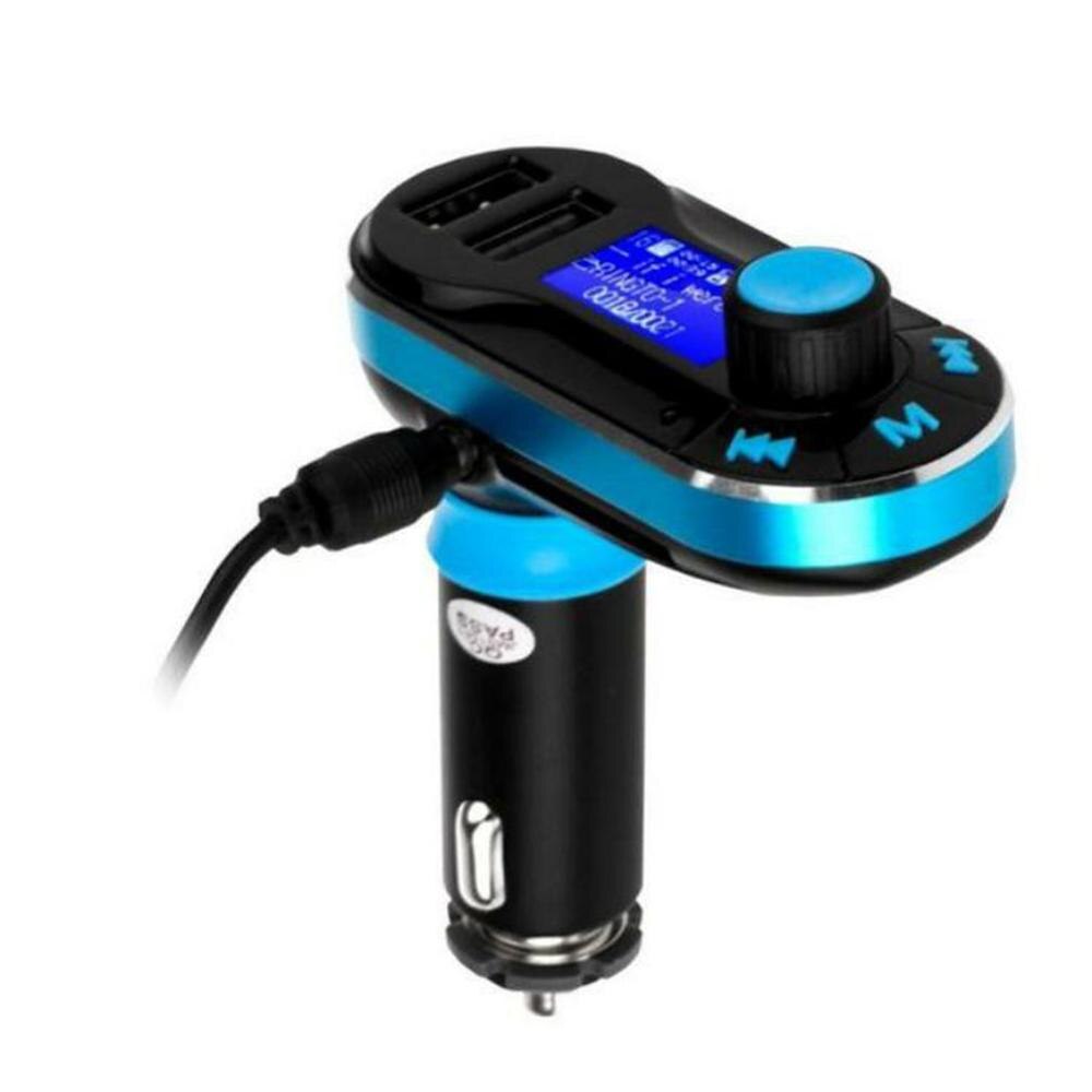 Auto Bausatz MP3 Spieler FM Sender Auto BT66 AUX Drahtlose Auto Modulator Radio 2 USB Auto Ladegerät Fernbedienung