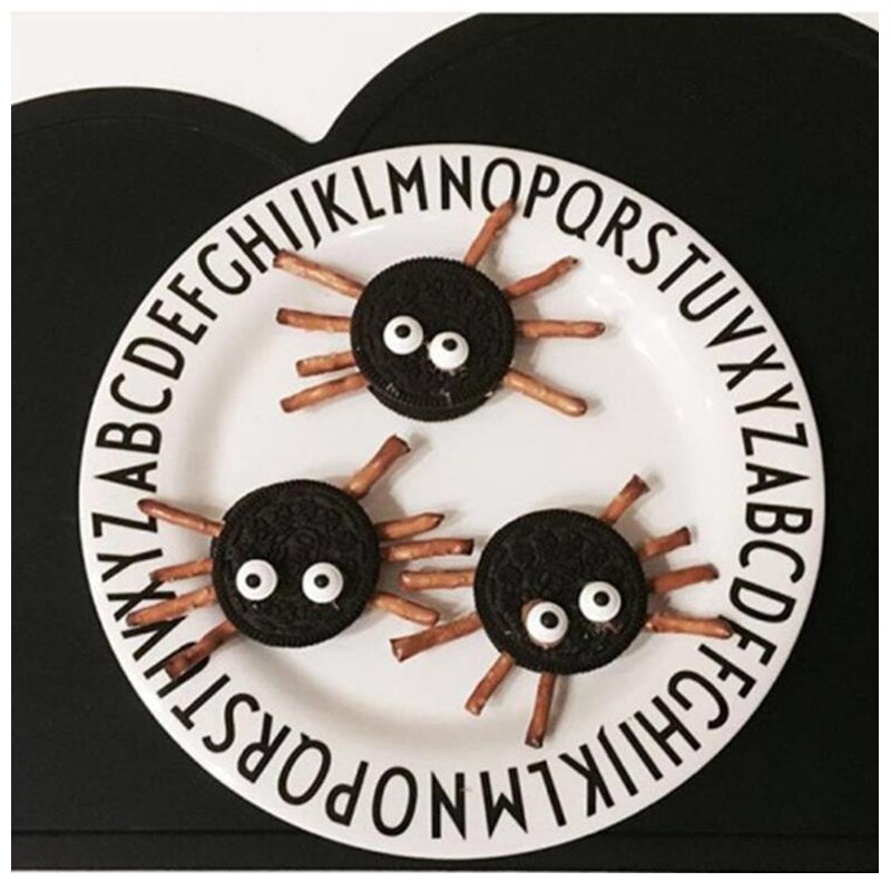 Kitchen Utensils Sets Alphabet Dishes For Kitchen Bowl Cup Shallow Plates Breakfast Soup Snack Tray Tableware Food Store Plates
