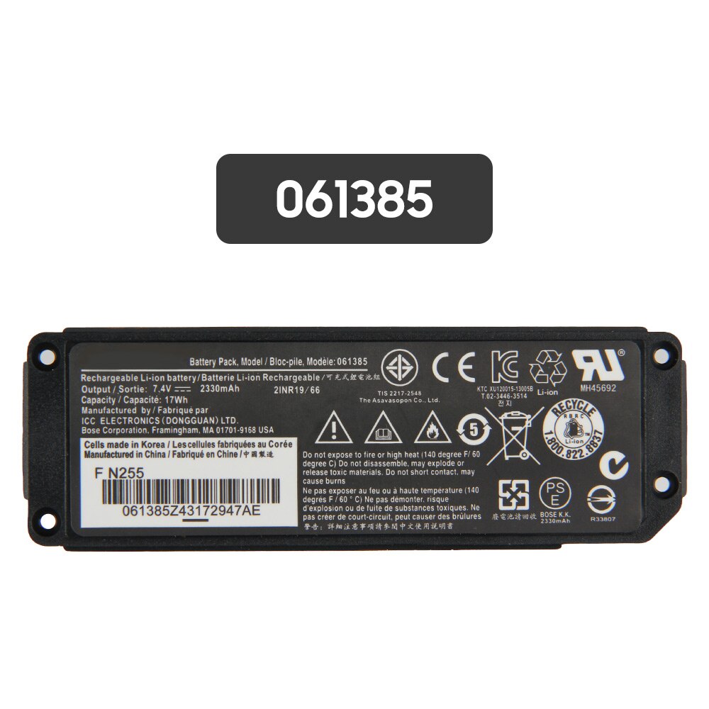 Lautsprecher Ersatz Batterie Für BOSE SoundLink Mini ICH Bluetooth 061384 063404 063287 061386 061385 batterie Original + werkzeuge freies: 061385 2330mAh
