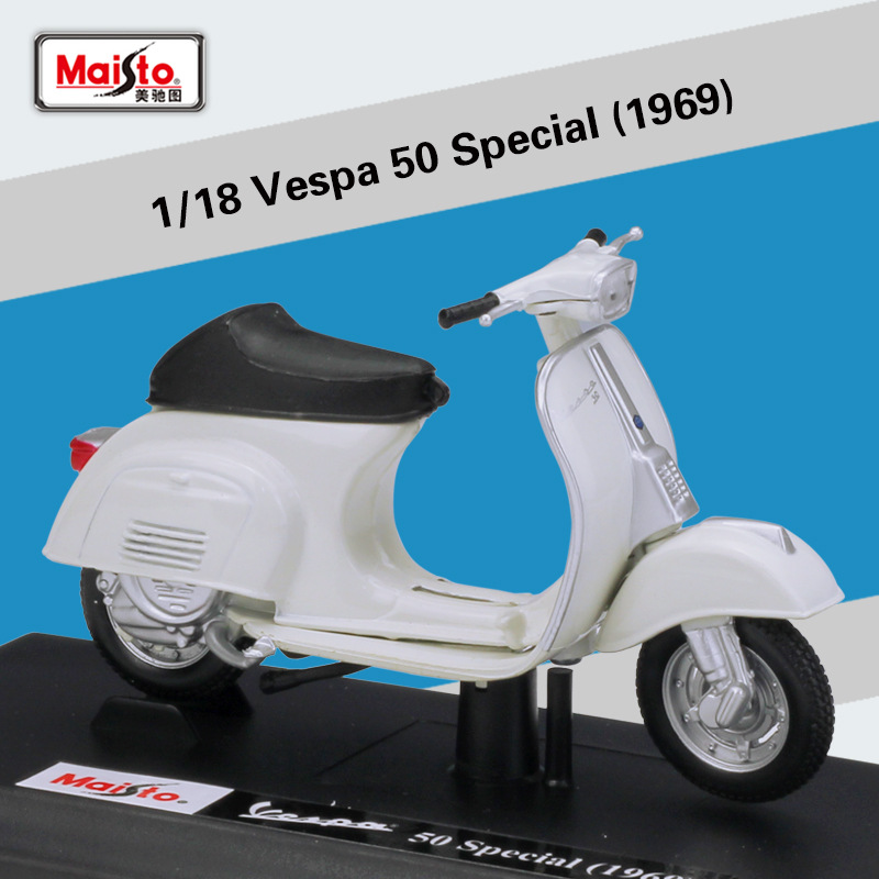 1:18 Maisto Vespa Hoverboard E Skate Elettrici Moto In Metallo Pressofuso Modello di Moto Da Collezione: 6