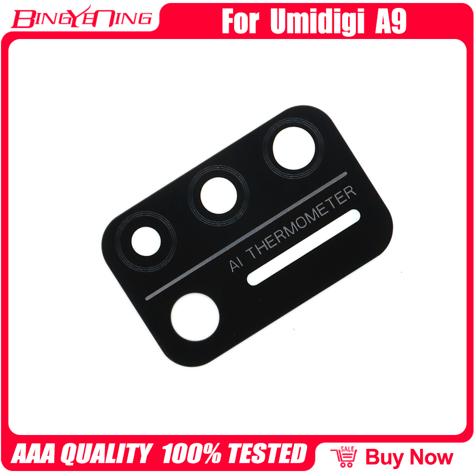 100% Originele Umidigi A9 Camera Lens Reparatie Accessoires Onderdelen Voor Umidigi Bison Gt Camera Lens: For A9