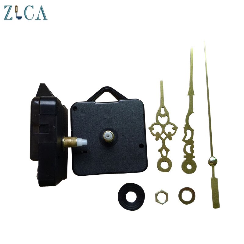 DIY Quartz Clock Movement Accessories Replacement Watch Wall Clock Mechanism Repair with Hour/Minute/Second Bell Clock Hands