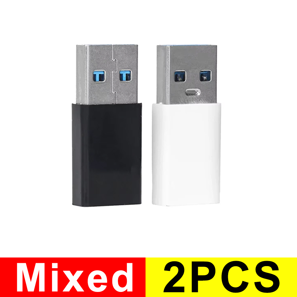 USB C 3.0 Adapter Type C To USB Adapter Male To Female USB-C Converter USB Type-C Converter for Macbook PC Laptops Mobil Phone: Rose Gold