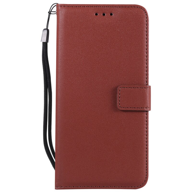 Funda para teléfono móvil Nokia 5, carcasa para Nokia 5 TA-1053 TA-1044, 3, 5, 6, 8, 9 TA-1032, Cuero clásico, billetera: for Nokia 9 / Borwn