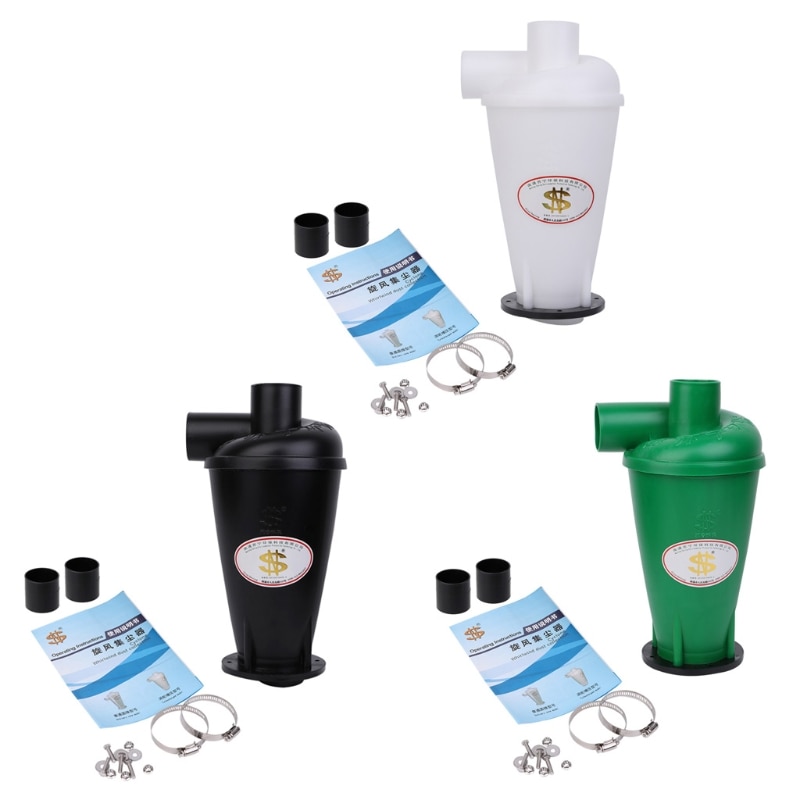 Ciclone Polvere Raccogliere Filtro turbo Ciclone con Flangia di base Separatore Aspirapolvere Pulizia della Casa Apparecchio U1JE