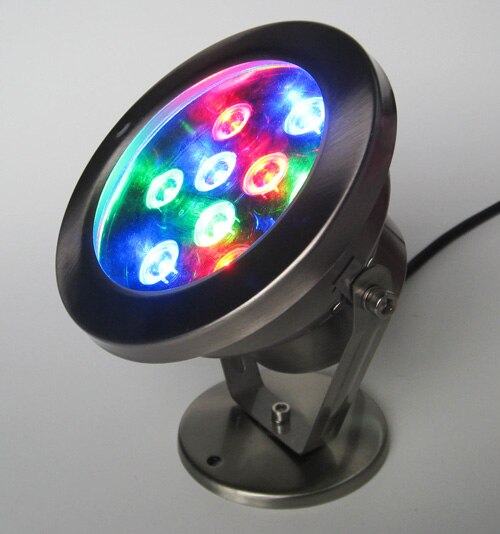 CE,IP68,stainless steel,12W LED spotlight, LED outdoor light,LED projector light,12X1W,12V DC IP68,DS-10-12-12W