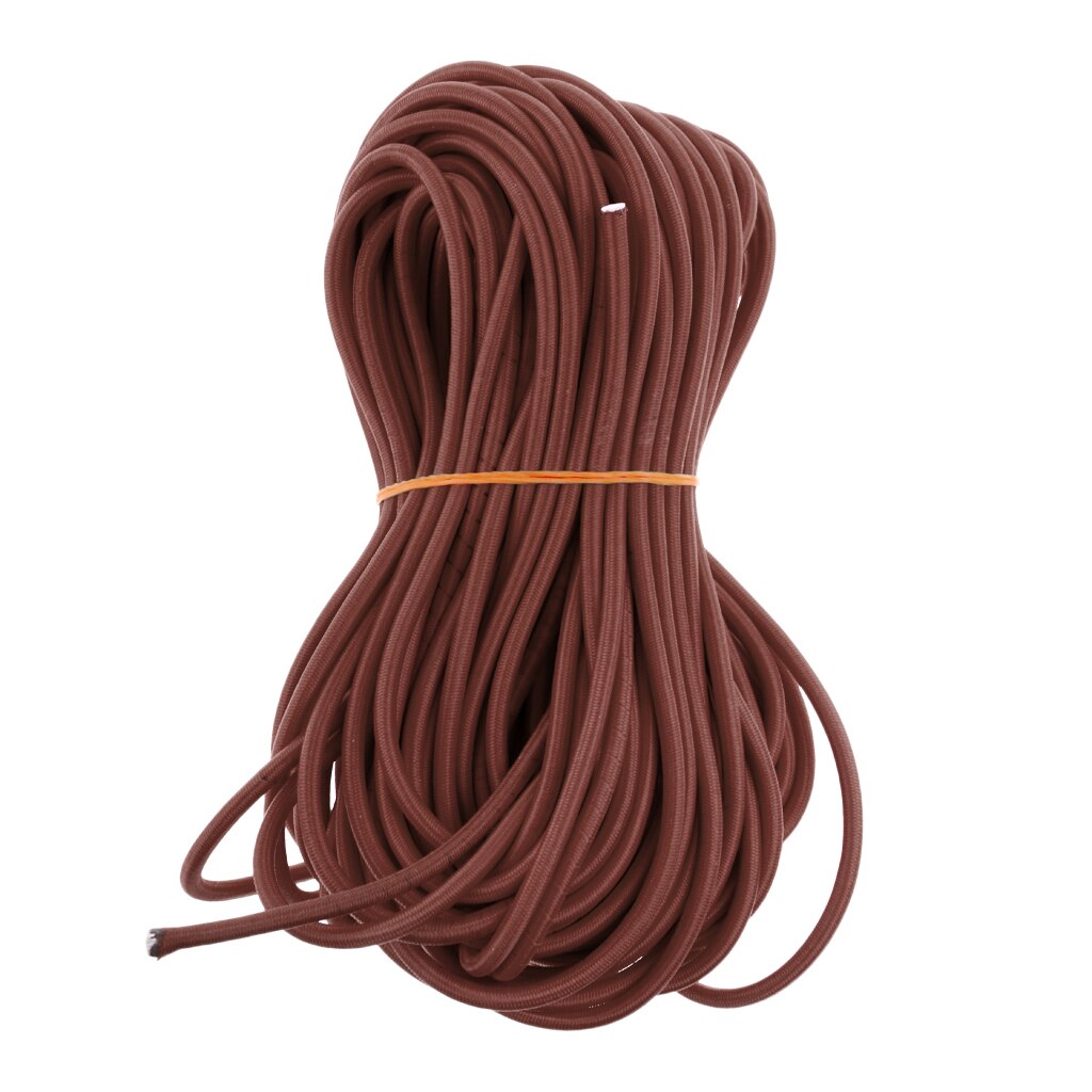 1/5 "  x 33 ft elastische bungee-koord schokkoord vrachtwagenzeil vastzetband