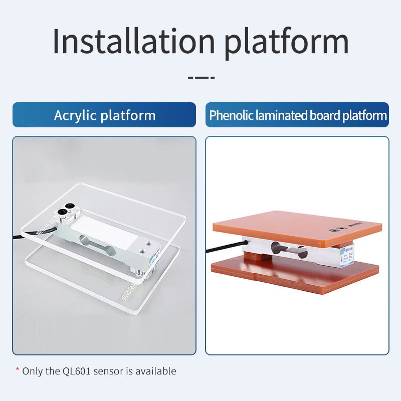 Tragbarer Wägezellen-Wägesensor 6 kg 10 kg 20 kg 40 kg 80 kg Gewichtssensor Wägezelle HX711 AD-Modul für elektronische Waage