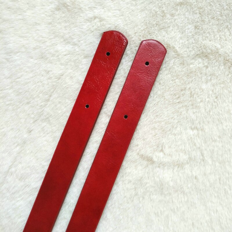 2 pçs saco cinto destacável alça de couro do plutônio senhora bolsa de ombro acessórios de substituição diy bolsa alça: Vermelho
