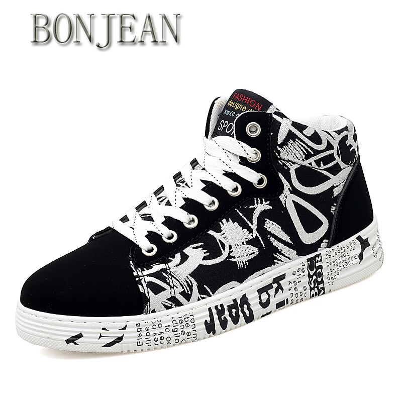 children's shoes hip hop men's shoes graffiti student casual shoes sneakers
