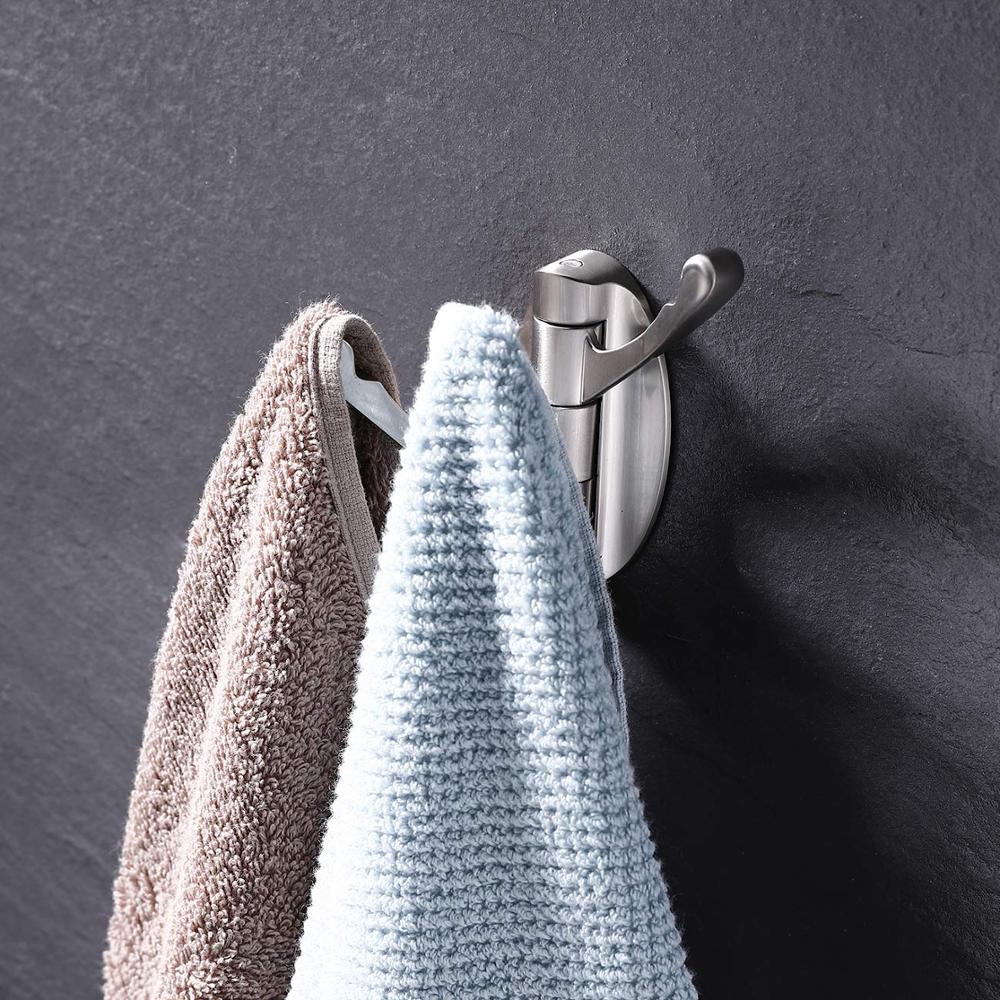 1pcs Solid Metal Swivel Hook Heavy Duty Folding Swing Arm Triple Coat Hook with Multi Three Foldable Arms Towel/Clothes Hanger
