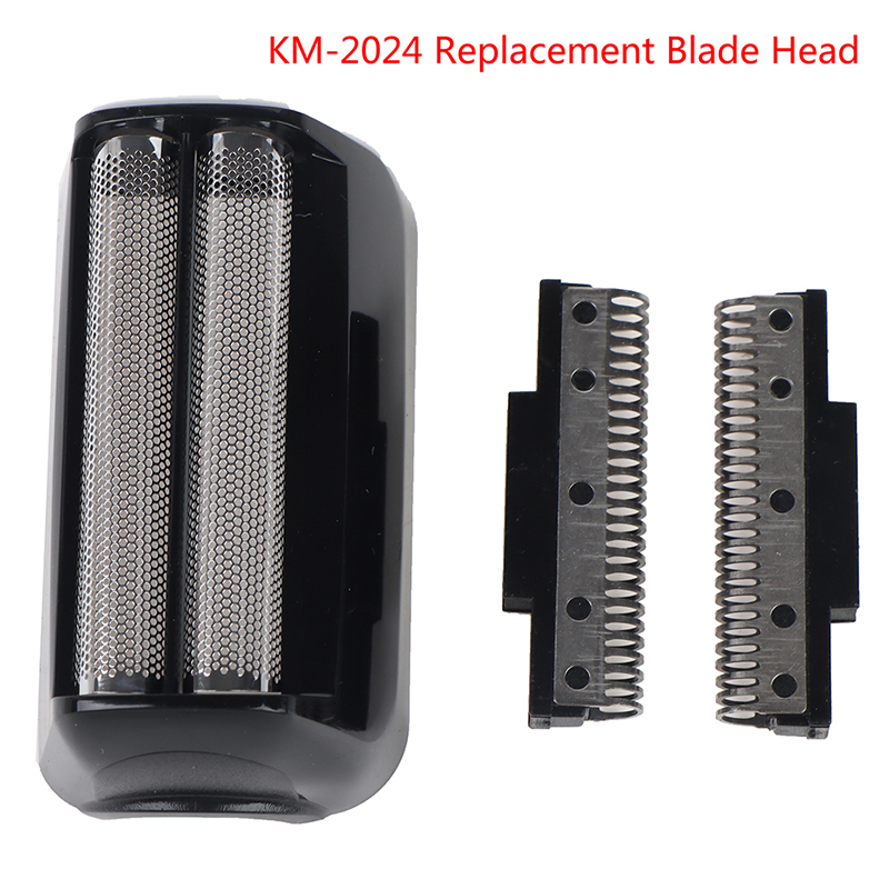 1Set Elektrische Rasierer KM-2024 Rasiermesser Mesh Klinge Netto Original Ersatz Rasierklinge Rasierer Kopf Für Herren Bart Rasieren Teile