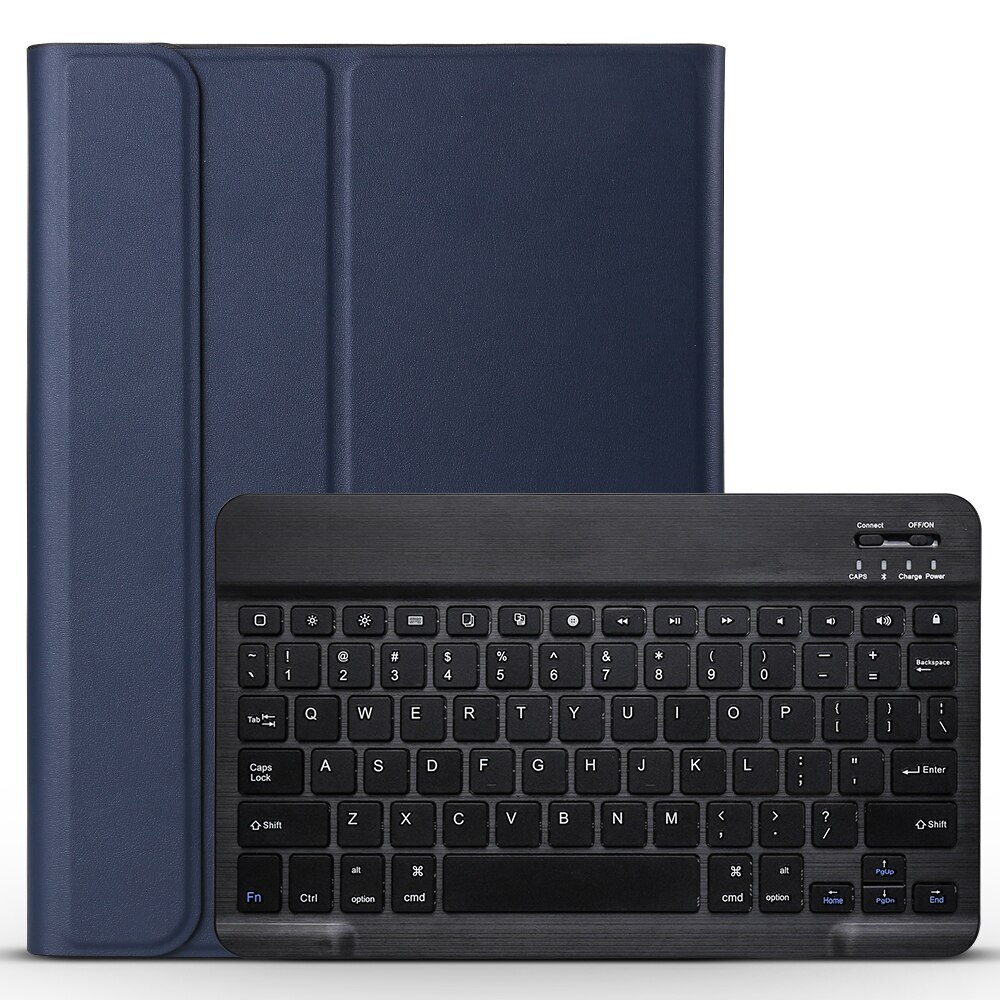 Ultra Dünne Ladung Abnehmbare Bluetooth Tastatur fallen Für Apfel Ipad Luft4 10.9 &#39;&#39;Bluetooth Tastatur Halfter: dunkel Blau