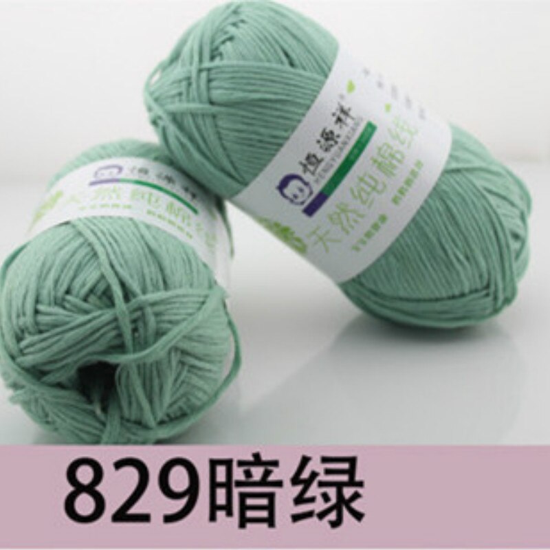 Glatte 100% Baumwolle Weiche Natürliche Doppel Strickwolle Garn Baby wolle garn: 17