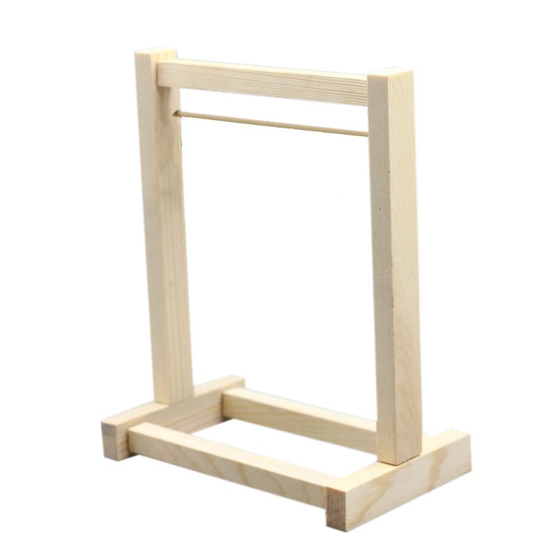 Pop Houten Kledingrek Kledingstuk Organizer Hangers Voor Poppen Handtas Kleding Hoeden Sjaal Houder Pop Accessoires: S
