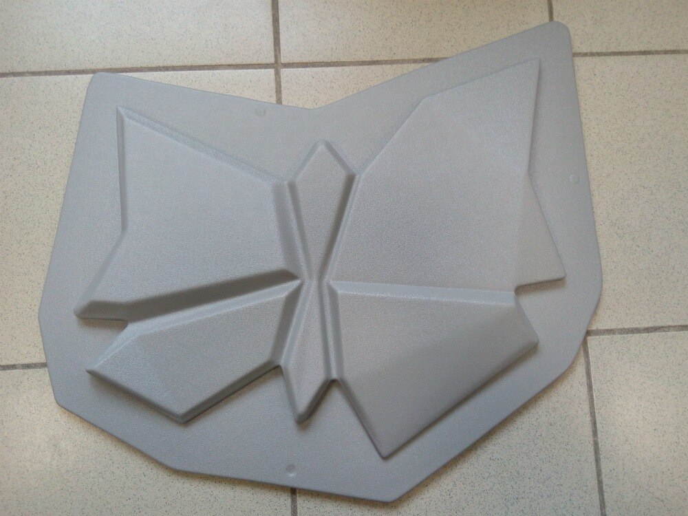 Plastic Molds ABS Forms 3D Decorative Wall Panels For Gypsum Unique