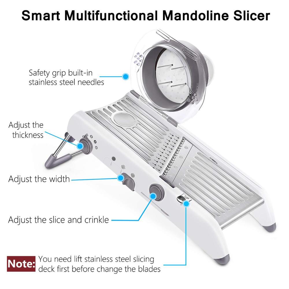 Smart Mandoline Manual Vegetable Fruit Slicer Potato Carrot Grater Fruit Slicer Cutter Chopper Julienne Kitchen Vegetable Tool