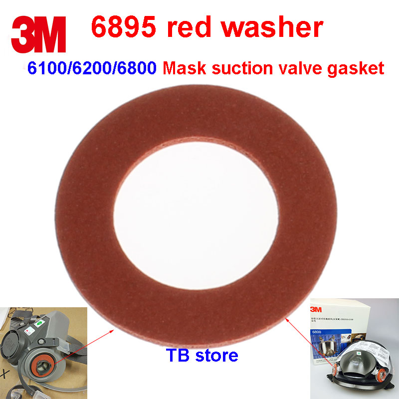 3M 6895 Breathing hole washer 6100/6200/6800 Leakproof Protect the gasket prevent Toxic gas Gasket: 20PCS gasket