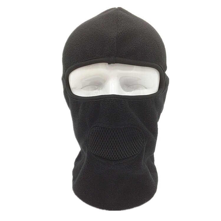 Masque de moto anti-vent et anti-poussière | Casquette garde au , équipement de conduite souple TTK OM04: black
