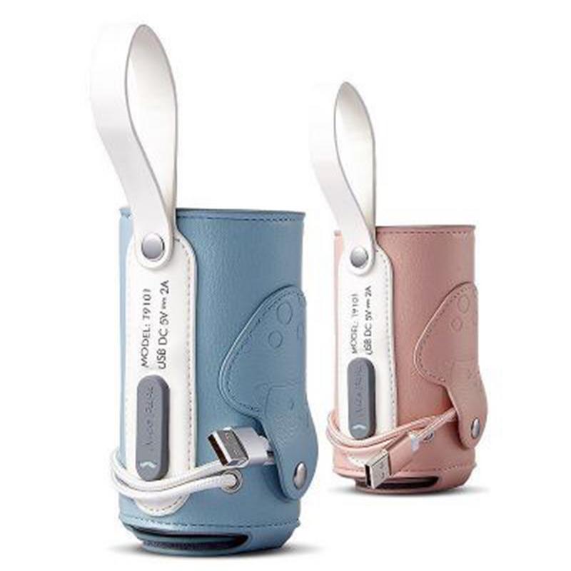 Verpleging Fles Isolatie Cover Universal Verwarming Mouw Usb Opladen Constante Temperatuur Ppsu Melkfles Feeder Heater