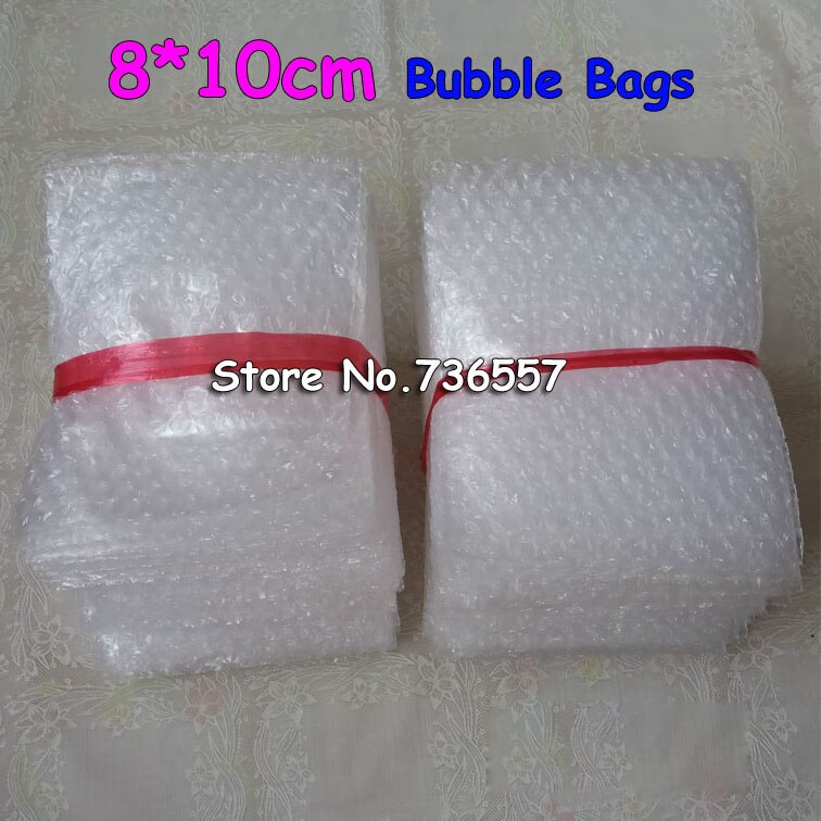 Sobres de burbujas de 150x200mm, 8x10cm, 10x15cm, bolsas de embalaje, paquete de embalaje de correo PE: 8x10cm