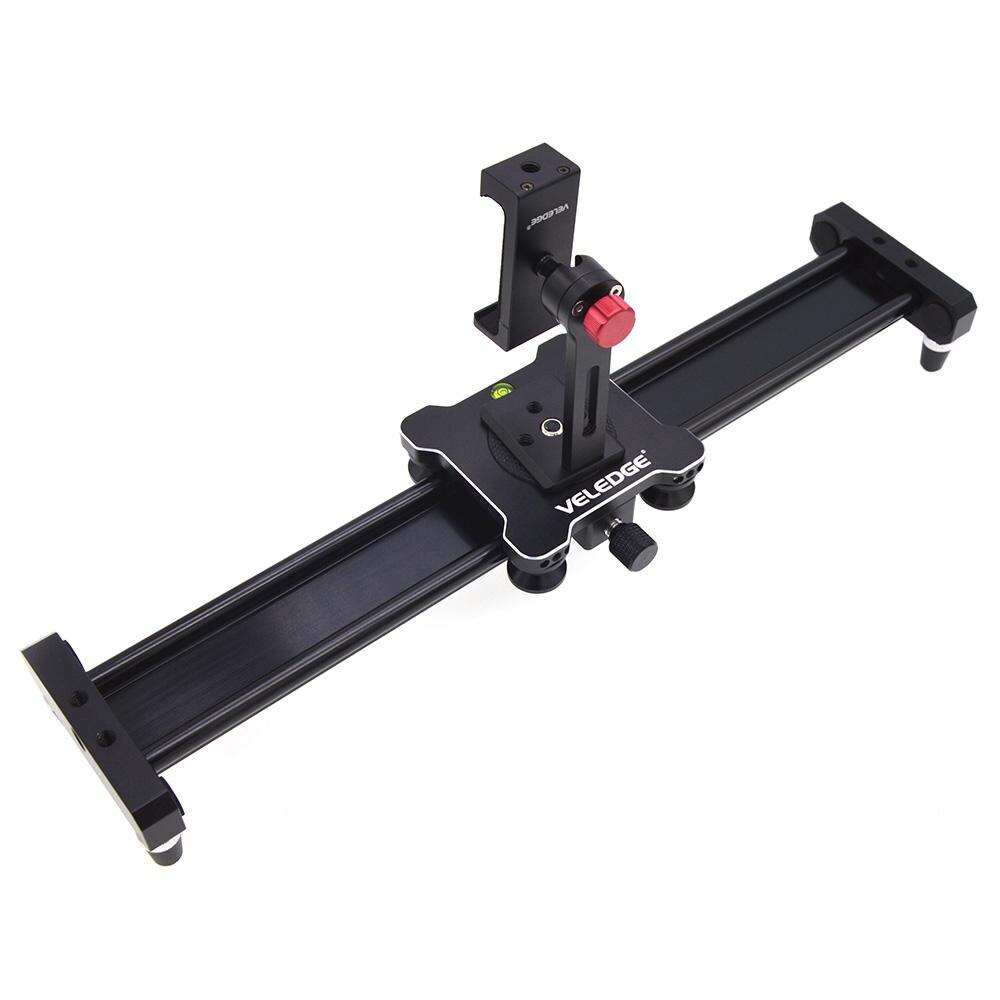 Yiwa VELEDGE 40CM DSLR Camera Video Slider Track Dolly Rail Stabilizer System for Canon Pentax Sony Camcorder