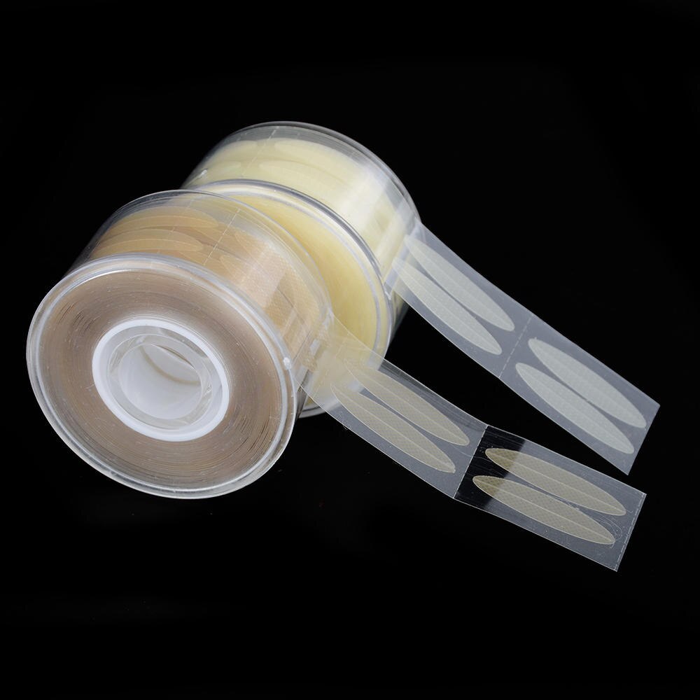 600 Stks/doos Grote Ogen Make Ooglidcorrectie Sticker Onzichtbare Dubbele Ooglid Tape Vouw Zelfklevende Stickers S/L Clear Beige cosmatic Tool