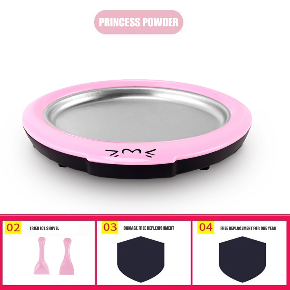 Small Household Fried Ice Cream Machine Mini Ice Cream Machine Fried Yogurt Machine Summer Cool Ice Cream Machine