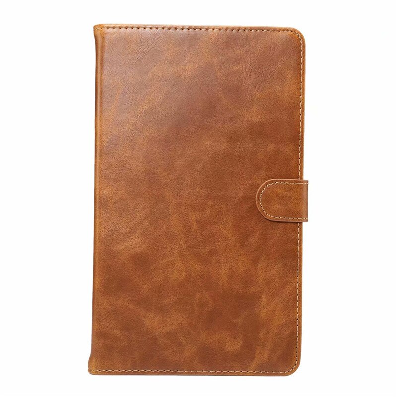 Leer voor huawei mediapad  m5 10 pro 10.8 " flip stand smart case voor huawei mediapad  m5 10.8 cover tablet pc shell: Geel