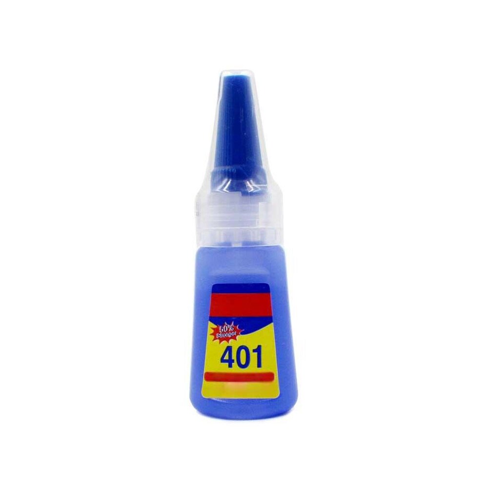 401 pegamento rápido instantáneo rápido 20g botella más fuerte Super pegamento multiusos hecho a mano joyería piedra de secado rápido pegamento universal