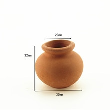 2 Stks/set Mini Bloempotten Clay Plant Pot Keramiek Pot Voor Planter Bruiloft Decoratie Home Decor