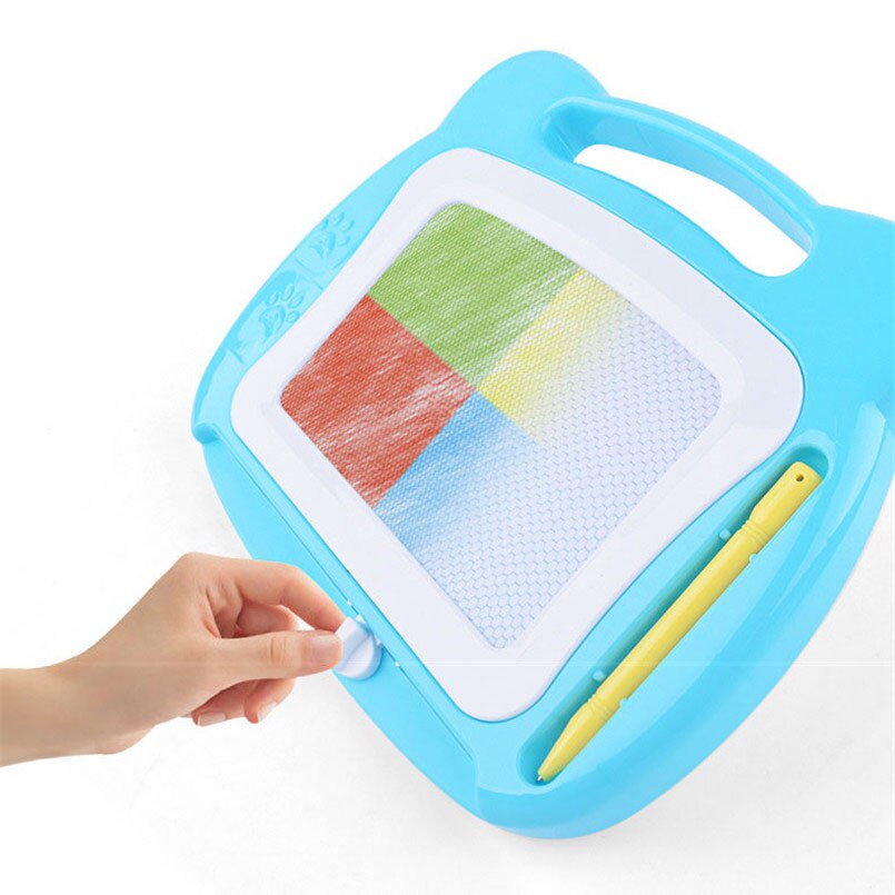 22*18cm Mini Magnetic Drawing Board with Pen Sketch Pad Doodle Writing Tablet Children Baby Painting Toys Learning Whiteboard