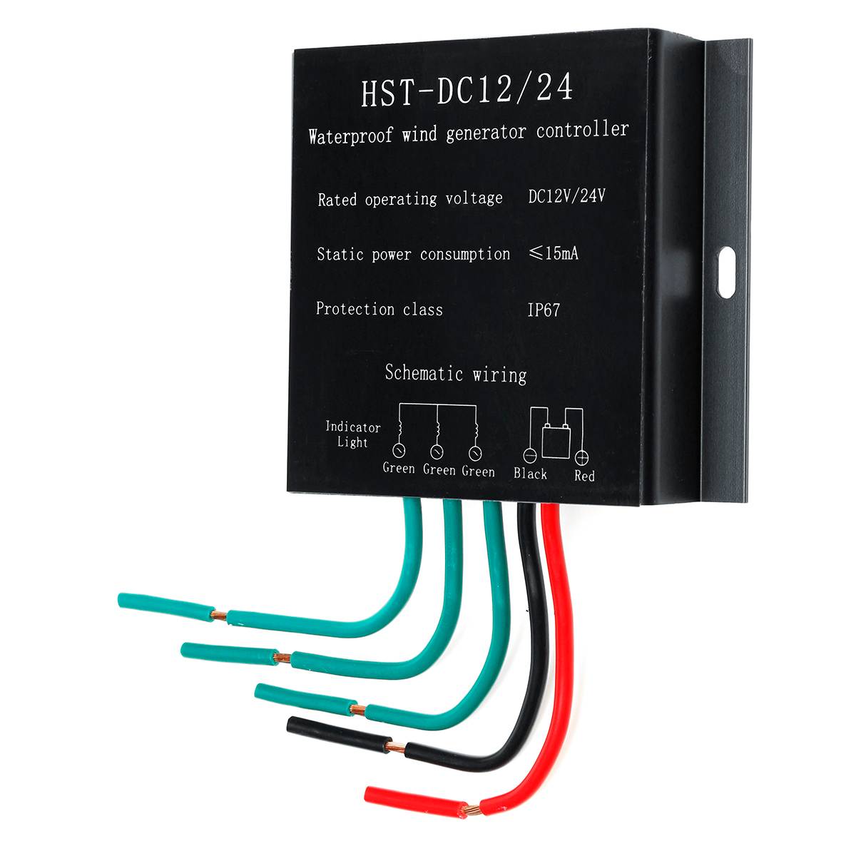 12v/24v 9000w vindmøller generator controller vandtæt batteriopladnings controller regulator overspændingsbeskyttelse