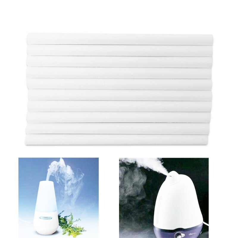 10x Vervanging Filters Voor Usb Water Bottle Cap Luchtbevochtiger Aroma Air Diffuser 19QE