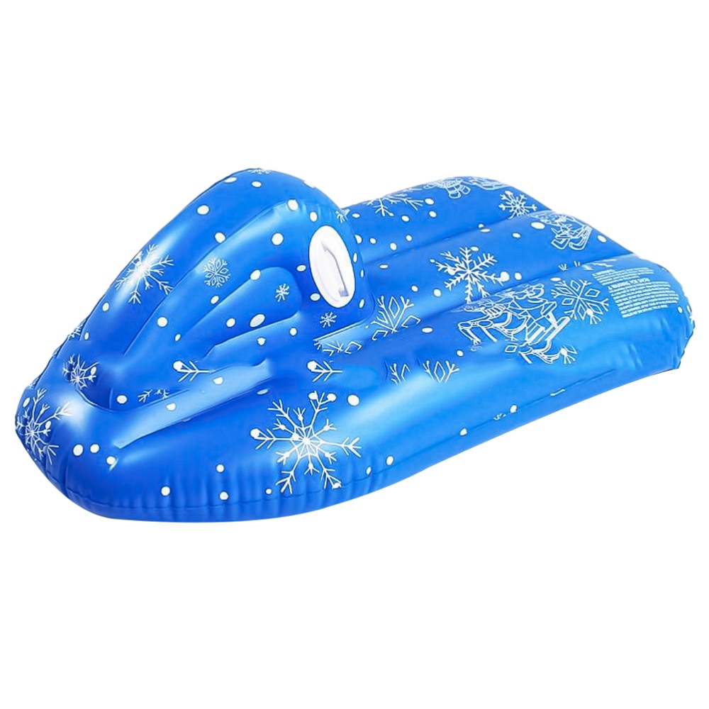 Winter Opblaasbare Sneeuw Buis Pvc Snowflake Kinderen Sneeuw Slee Heavy Duty Cirkel Voor Skiën Schaatsen Sneeuw Games