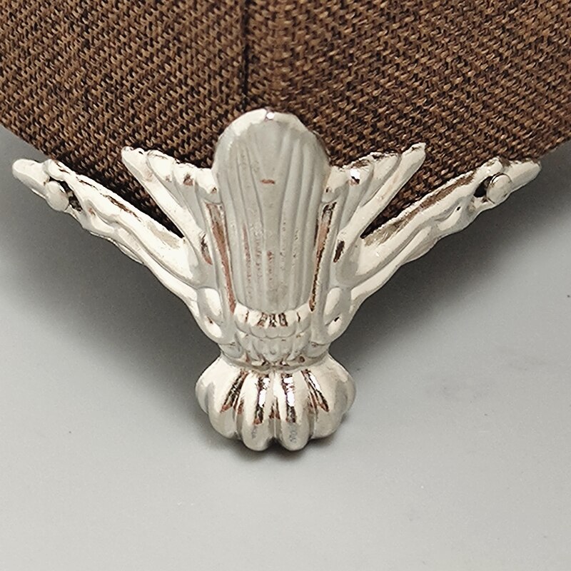 8Pcs Antique Corner Protector Box Wood Case Decorative Feet Leg Metal Crafts Hardware feet leg corner with Screw