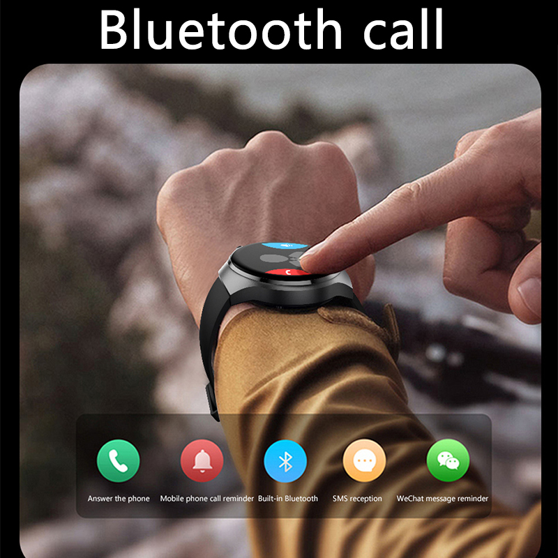 GPS ao ar livre chamada bluetooth smartwatch masculino 360*360 tela hd rastreador de fitness 150 + modo esporte homem smartwatch para huawei gt série