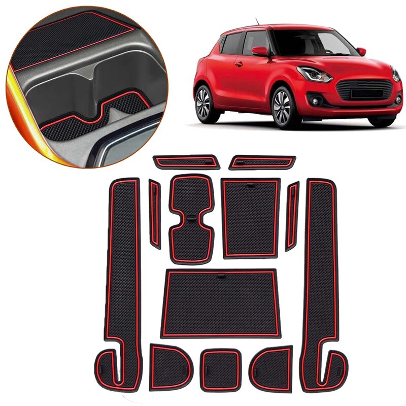 Housse De Siège En Cuir Pour Suzuki Swift 2011-2023, Respirant Et Imperméable, Protection Avant Et Arrière